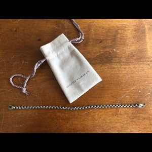 David Yurman men’s bracelet (8.25” total length)
